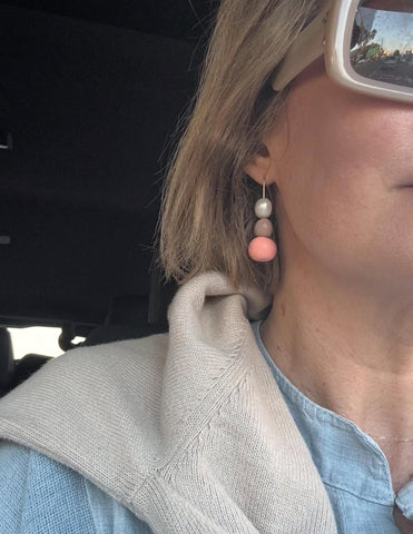 Neutral with a pop of colour drops