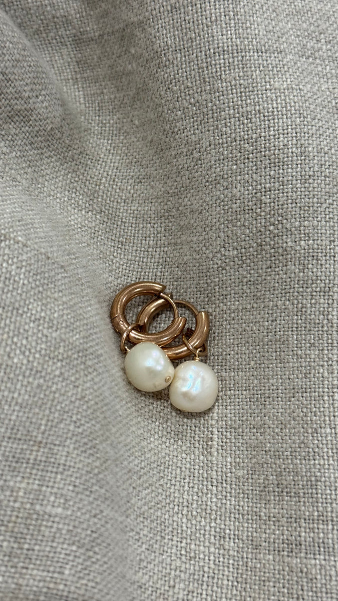 Limited Edition Pearls on Hoops – Handmade By Em Store